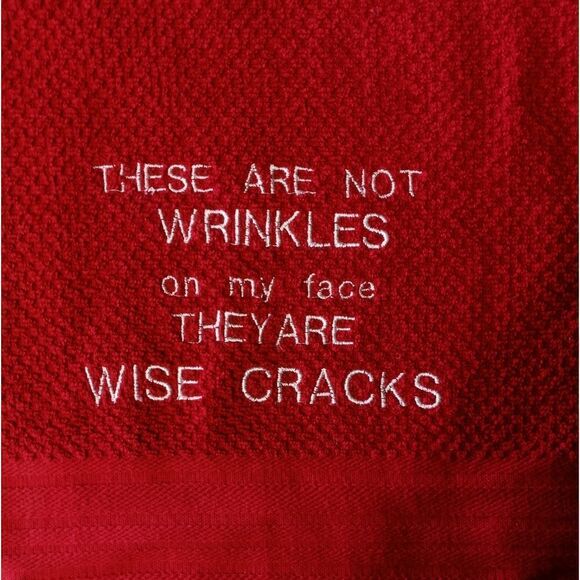 Wise crack hand towel - Picture 5 of 7